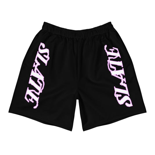 SLATE LOGO SHORTS BLACK/FUSIA