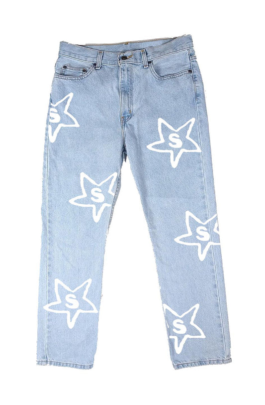 SLATE STAR JEANS WHITE