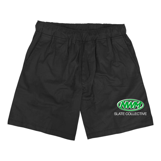 No Wasted Motion Shorts Black/Green