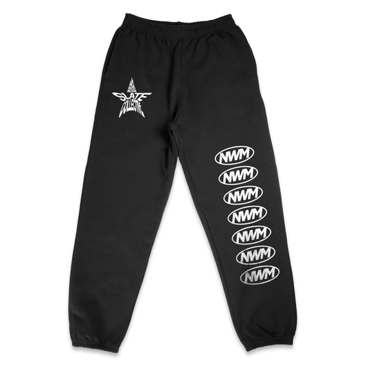 No Wasted Motion Sweats Black